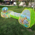 Детска палатка с тунел 3в1