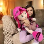 Кукла Джъмбо текстил 70 см