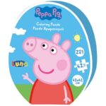 Пъзел Peppa Pig в овална форма