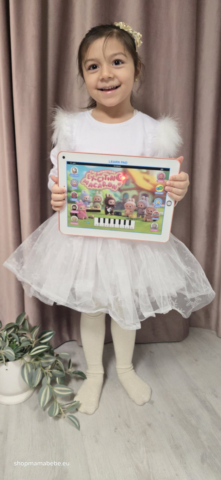 Детски таблет Labubu 7D Learn Pad – интерактивна играчка - Image 4