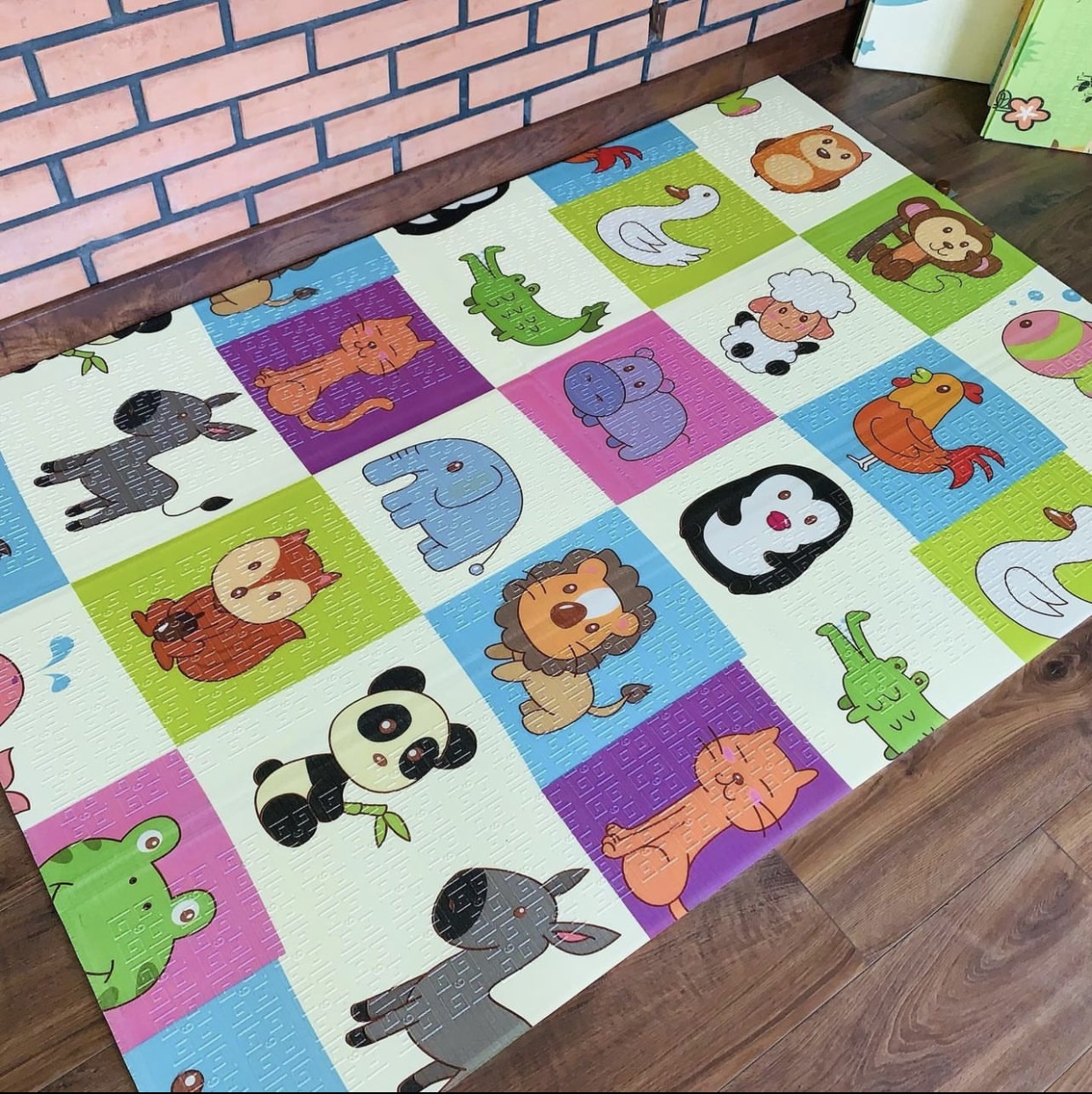 Двулицеви килимчета за игра от Хре пяна 120х180х1см - Image 9