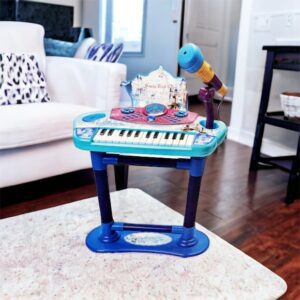 Детско пиано с микрофон и столче
