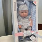 Кукла бебе Dream Baby 40 см с меко одеяло и биберон