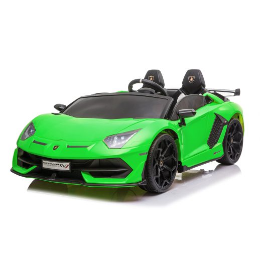 Lamborghini Aventador SVJ Green - Акумулаторна Кола за Деца - Image 2
