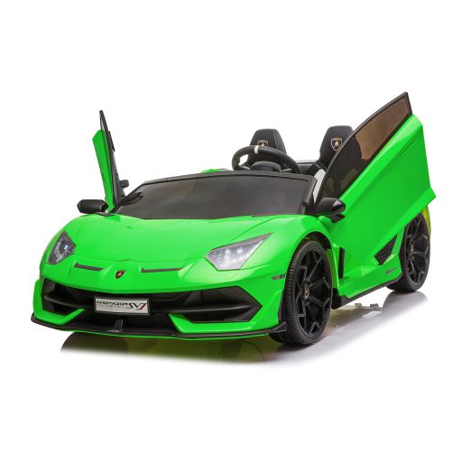 Lamborghini Aventador SVJ Green - Акумулаторна Кола за Деца - Image 3