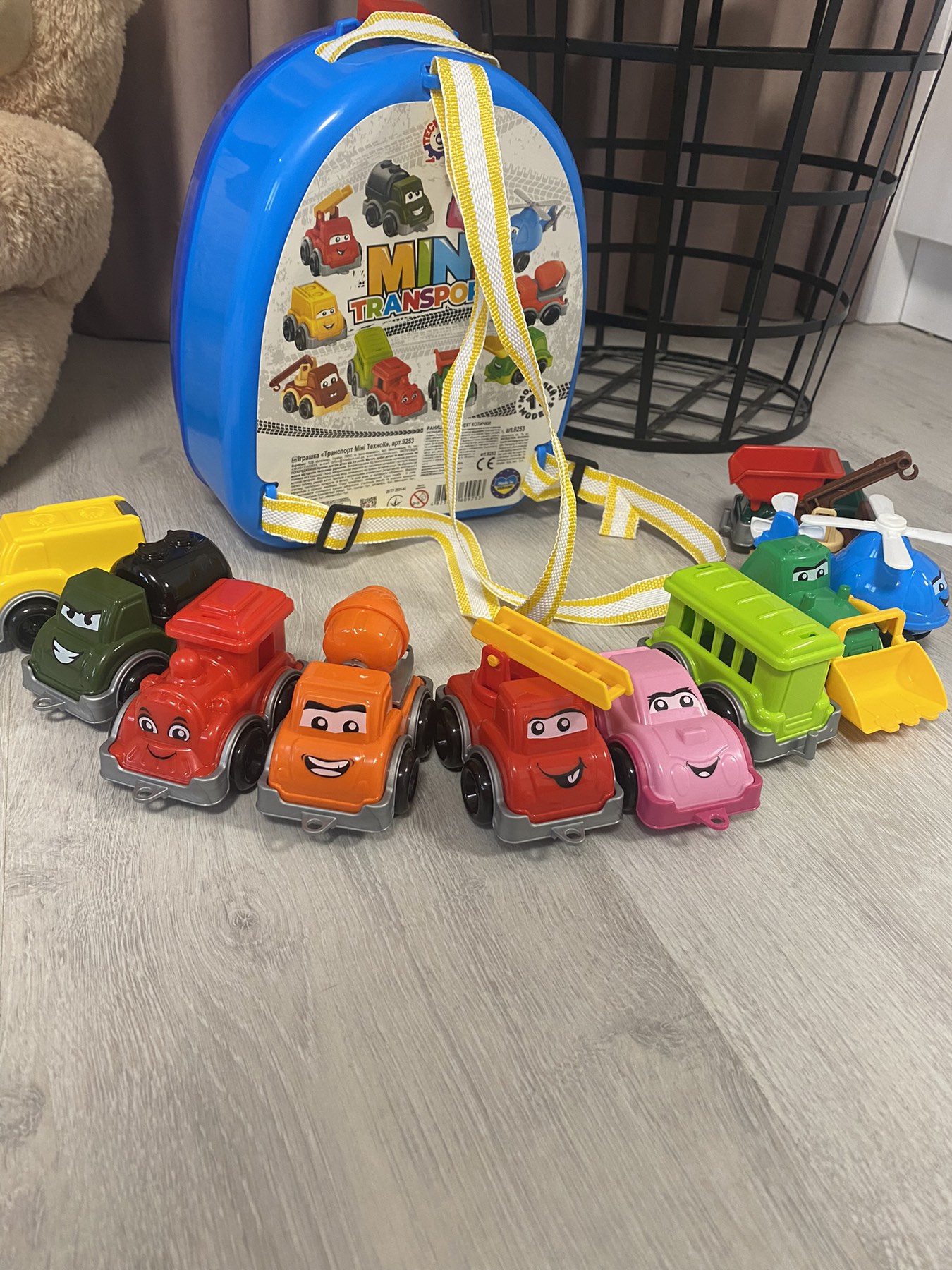 Раница с превозни средства "Транспорт Mini TechnoK" - Image 4