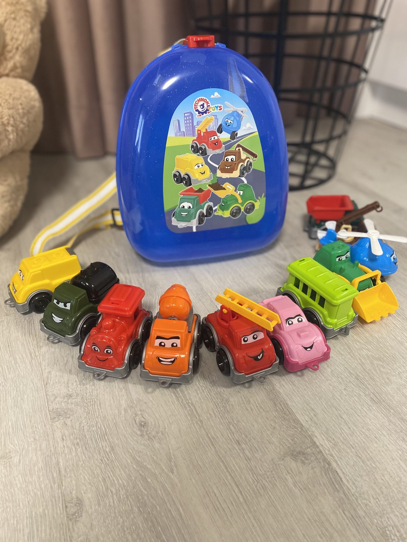Раница с превозни средства "Транспорт Mini TechnoK" - Image 2
