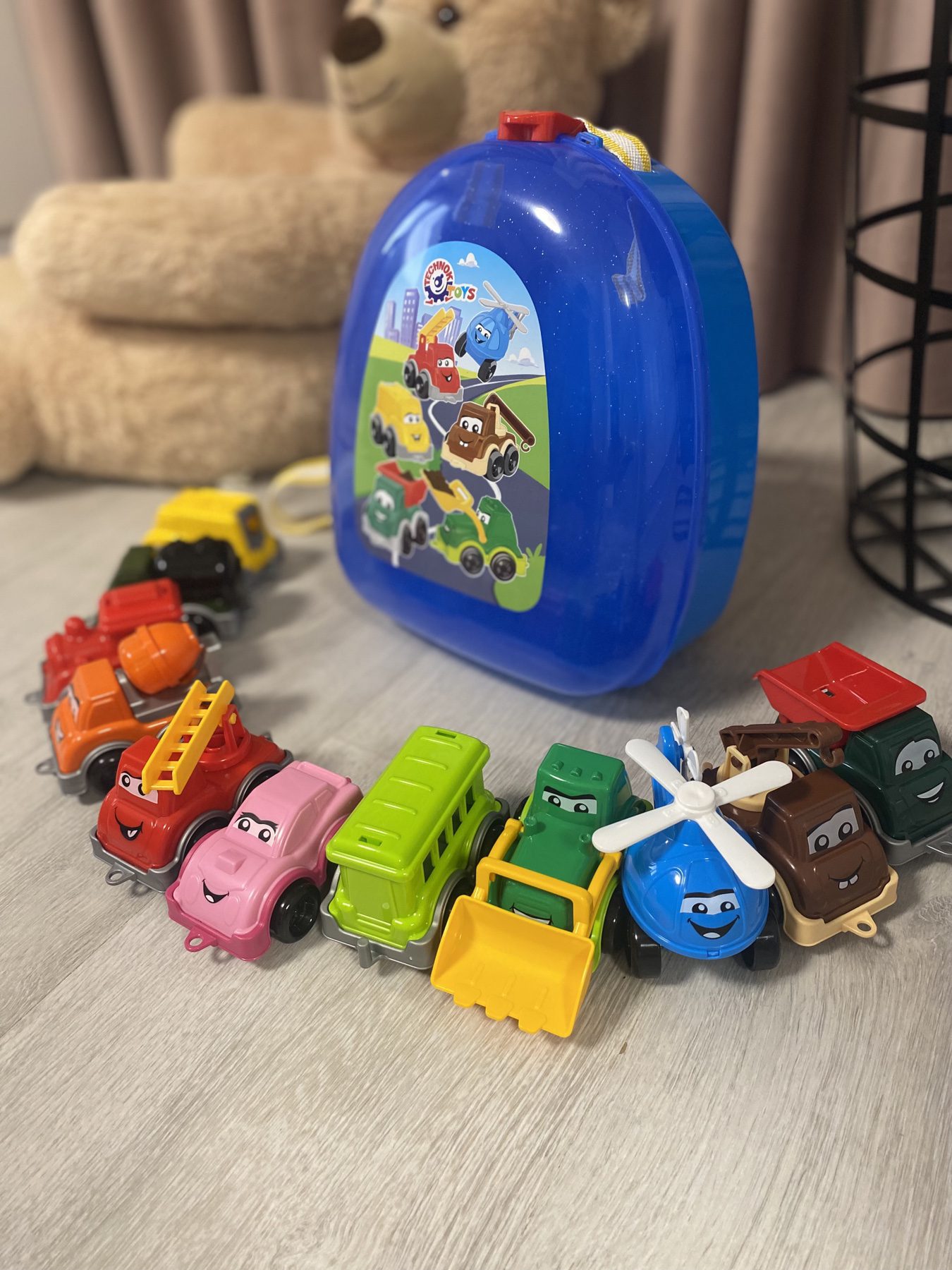 Раница с превозни средства "Транспорт Mini TechnoK" - Image 3