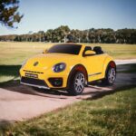 Акумулаторна кола licensed Volkswagen Beetle Yellow