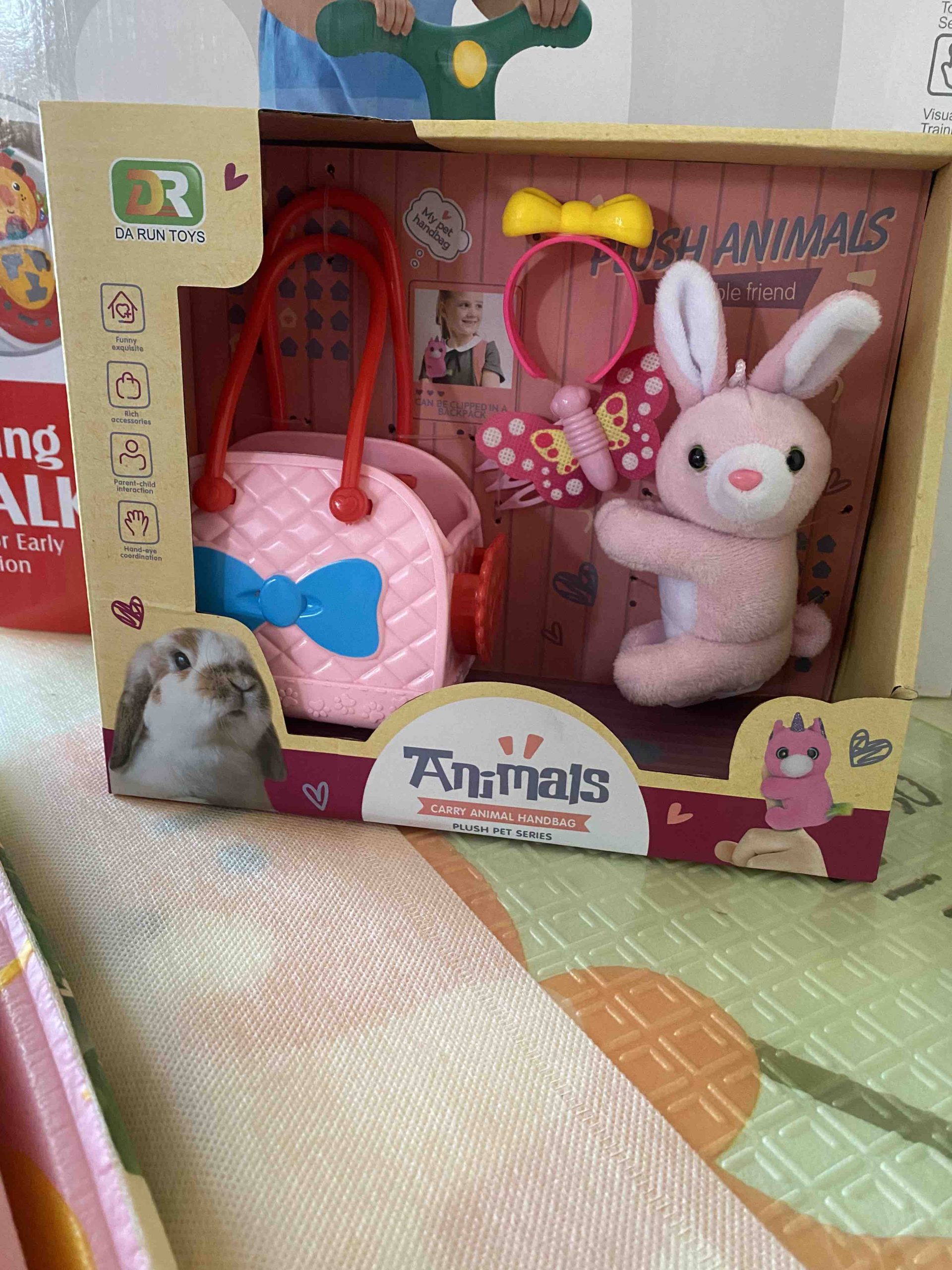 Плюшено зайче с чанта - Image 2