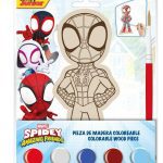 Дървена фигурка за оцветяване Cerda Spidey