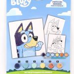Детски комплект рисуване с числа Bluey