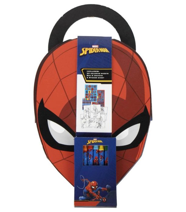 Творчески комплект Spider-Man с пастели и стикери - Image 2