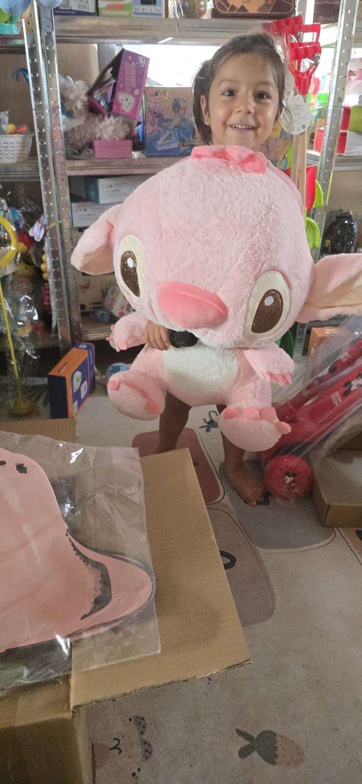 Плюшена играчка Stitch и Angel 60 см - Image 4