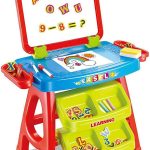 Детска учебна маса с дъска за рисуване и писане EASEL