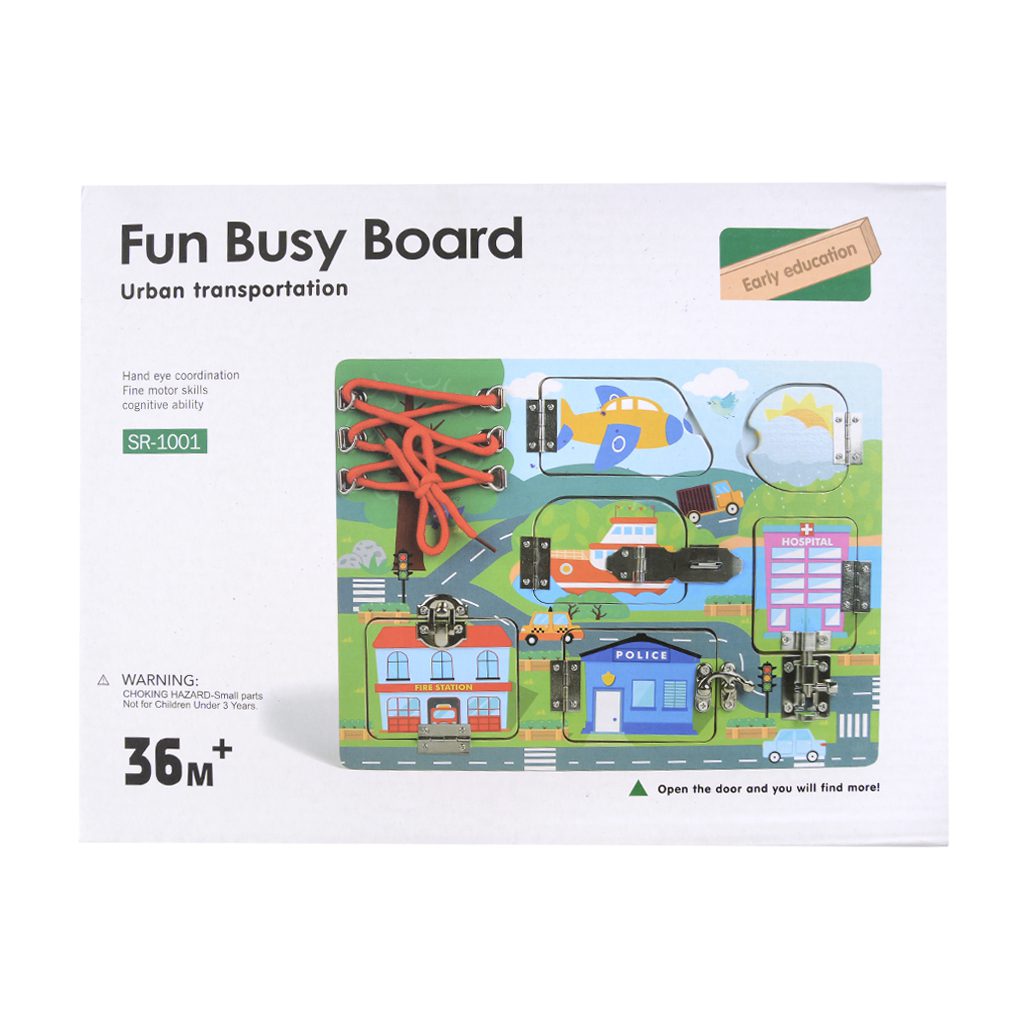 Бизиборд Busy Board „Градски транспорт“ - Image 3