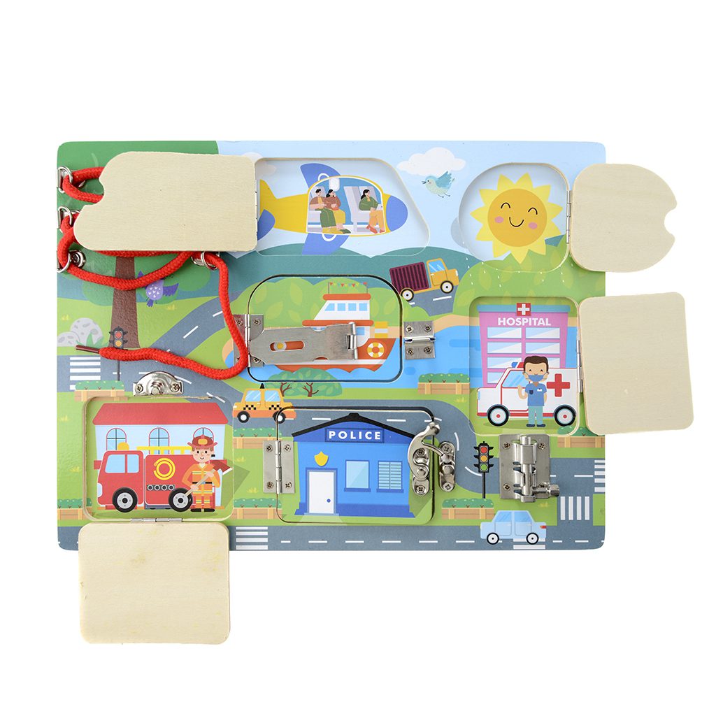 Бизиборд Busy Board „Градски транспорт“ - Image 2