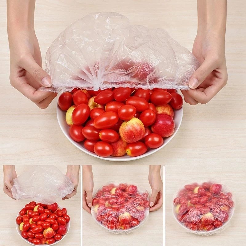 Домакински шапки за съхранение с ластик - Image 4