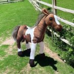 Плюшено конче със звук Amek Toys