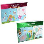 Голяма книжка за оцветяване Fun Food Jungle/Fantasy