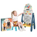 Drawing Board – двустранна детска дъска за писане със столче