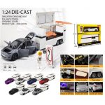 Tesla 1:24 Die-Cast кола с каравана