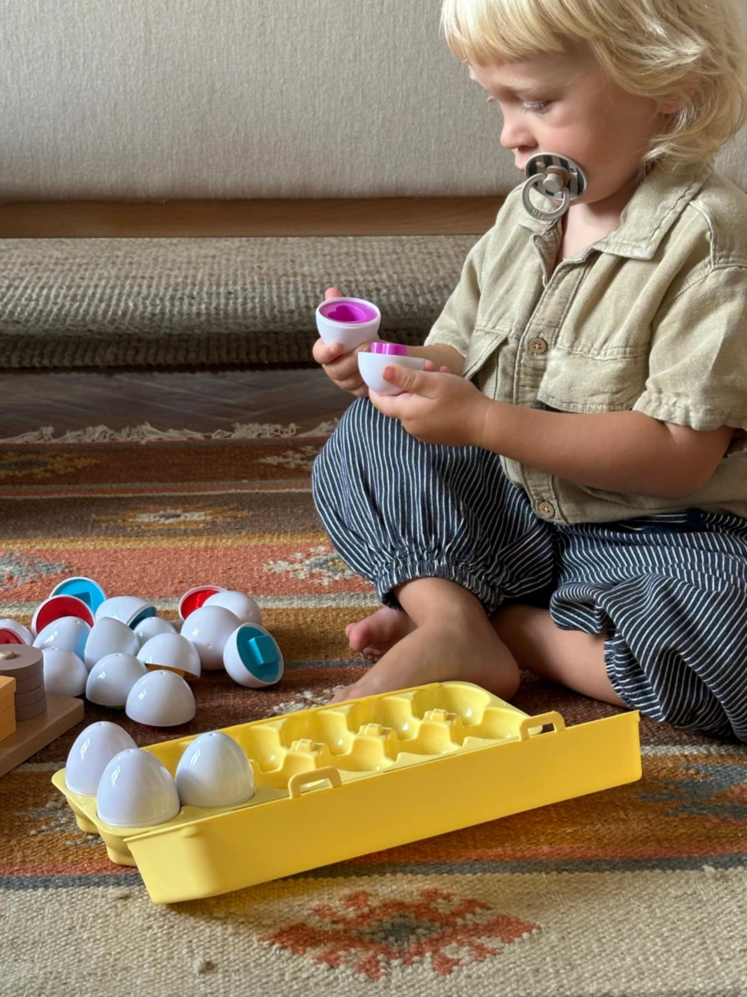 Сортер яйца Matching Eggs – образователна игра за деца - Image 4