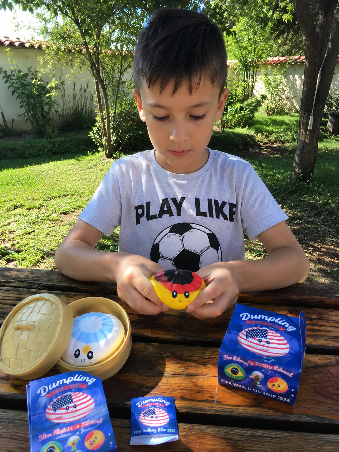Скуиши Dumpling World Cup 2026 – Антистрес Играчка TikTok Хит Какво представлява Скуиши Dumpling World Cup 2026 – Антистрес Играчка TikTok Хит? Скуиши Dumpling World Cup 2026 – Антистрес Играчка TikTok Хит е забавна и изключително мека антистрес играчка, вдъхновена от различни държави и футболната атмосфера на Световното първенство 2026. Всяко скуиши е скрито в симпатична кутийка тип бамбукова кошничка и представлява колекционерска изненада за малки и големи. Тази прекрасна детска играчка е чудесен избор за рожден ден, награда, изненада за дете, подарък за 1, 2, 3, 4, 5 или 6-годишно дете. Подходяща е както за момчета, така и за момичета, които обичат модерните TikTok играчки и колекционерските изненади. През лято 2026 тази играчка е сред най-търсените антистрес продукти от деца по морските ни курорти като Слънчев бряг, Златни пясъци, Албена и Созопол. Защо тази антистрес скуиши играчка е идеален подарък за дете? Скуиши Dumpling World Cup 2026 не е просто играчка. Тя носи радост, любопитство и удоволствие от колекционирането. Причини да я изберете: Мек и приятен на допир материал Бавно възстановяване след стискане (slow rebound) Подходяща за антистрес игра Компактна и удобна за носене Насърчава колекционирането Развива въображението Популярен TikTok хит Идеална за подарък и изненада Играчките не правят децата ни по-послушни, но им дават пространство да бъдат себе си, да играят, да откриват нови неща и да развиват въображението си. Ползи за детето от скуиши играчките Развитие на фината моторика Стискането и мачкането на скуишито подпомага развитието на пръстите и координацията между ръцете и очите. Успокояваща антистрес игра Меката текстура създава приятно усещане и помага за отпускане след активен ден. Самостоятелна и безопасна игра Децата могат да играят навсякъде – у дома, на път, на почивка или по време на семейни пътувания. Технически характеристики Продукт: Скуиши Dumpling World Cup 2026 Тип: Антистрес играчка Материал: Мека PU пяна Ефект: Slow Rebound (бавно възстановяване) Размер на скуишито: приблизително 8 см Опаковка: Кутийка тип Dumpling Дизайн: Различни държави и национални флагове Възраст: 3+ години Пол: За момчета и момичета Реални отзиви от доволни клиенти ★★★★★ Мария, гр. Варна, дете на 5 години "Купихме Скуиши Dumpling World Cup 2026 за подарък и детето не спира да го стиска. Страхотна антистрес играчка и чудесна изненада." ★★★★★ Николай, гр. Пловдив, дете на 4 години "Много качествено скуиши. Един от най-харесваните TikTok хит продукти, които сме купували." ★★★★★ Гергана, с. Труд "Търсех идея за подарък за 3-годишно дете и попаднах на това скуиши. Отличен избор и много добро качество." Често задавани въпроси Подходящо ли е за малки деца? Да, препоръчва се за деца над 3 години. Може ли да се събира колекция? Да. Предлагат се различни дизайни и национални флагове. Подходящо ли е за подарък? Разбира се. Това е чудесна идея за рожден ден, изненада за дете или малък подарък за специален повод. Какво означава Slow Rebound и защо децата го обожават? Една от най-интересните характеристики на Скуиши Dumpling World Cup 2026 – Антистрес Играчка TikTok Хит е ефектът Slow Rebound. Това означава, че когато детето стисне скуишито, то не възстановява формата си веднага, а бавно и плавно се връща към първоначалния си вид. Именно този ефект прави скуиши играчките толкова популярни в TikTok, YouTube и социалните мрежи. Децата обожават да ги стискат отново и отново, защото са меки, приятни на допир и създават истинско усещане за релакс. Затова тези антистрес играчки са любими не само на малчуганите, но и на по-големите деца на 10, 11 и 12 години. Вдъхновени от Световното първенство 2026 Колекцията Dumpling World Cup 2026 е вдъхновена от атмосферата на най-голямото футболно събитие в света. Всяко скуиши представлява симпатичен герой с дизайн на различна държава и национален флаг. Това превръща играта в забавно колекционерско приключение, при което децата могат да събират различни модели и да научават повече за страните по света. Според моделите, които се виждат на снимката, могат да се паднат герои, вдъхновени от: Германия 🇩🇪 Аржентина 🇦🇷 Бразилия 🇧🇷 САЩ 🇺🇸 Испания 🇪🇸 Възможно е в серията да има и други държави, което прави всяко отваряне на кутийката още по-вълнуващо. Защо Dumpling World Cup 2026 е вирусна TikTok играчка? Децата обичат изненадите, а тази серия съчетава няколко от най-популярните тенденции наведнъж – скуиши играчка, антистрес ефект, колекционерски модели, случайна изненада и футболна тематика. Именно затова Скуиши Dumpling World Cup 2026 се превръща във вирусна играчка, която често присъства в TikTok видеа, клипове за разопаковане и колекционерски предизвикателства. Това е чудесен избор както за малки деца, така и за пораснали фенове на модерните колекционерски играчки. Независимо дали търсите подарък за 6-годишно дете, подарък за 10-годишно дете или интересна изненада за 12-годишен футболен фен, тази серия предлага забавление, колекциониране и много усмивки в една малка кутийка. ⚽🏆 Защо да поръчате от Онлайн магазин Мама&Бебе? Онлайн магазин Мама&Бебе предлага богато разнообразие от детски играчки, образователни комплекти, подаръци за рожден ден и специални поводи. Пазарувайте лесно и удобно от https://shopmamabebe.eu Последвайте ни във Facebook: https://www.facebook.com/mamaandbabystore Телефон за поръчки: 0896944003 👇 Добавете продукта в количката още сега и зарадвайте своето дете с една от най-популярните антистрес играчки на 2026 година! 📦 Повече за условията на доставка с Еконт: https://www.econt.com Благодарим Ви, че избрахте Онлайн магазин Мама&Бебе! Очакваме Вашите поръчки и сме винаги насреща за съдействие.