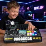 Детски DJ пулт с микрофон и Bluetooth – Караоке 3+