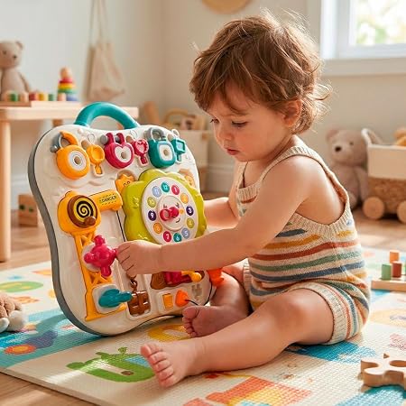 Монтесори Busy Board – Сензорен панел за бебе - Image 2