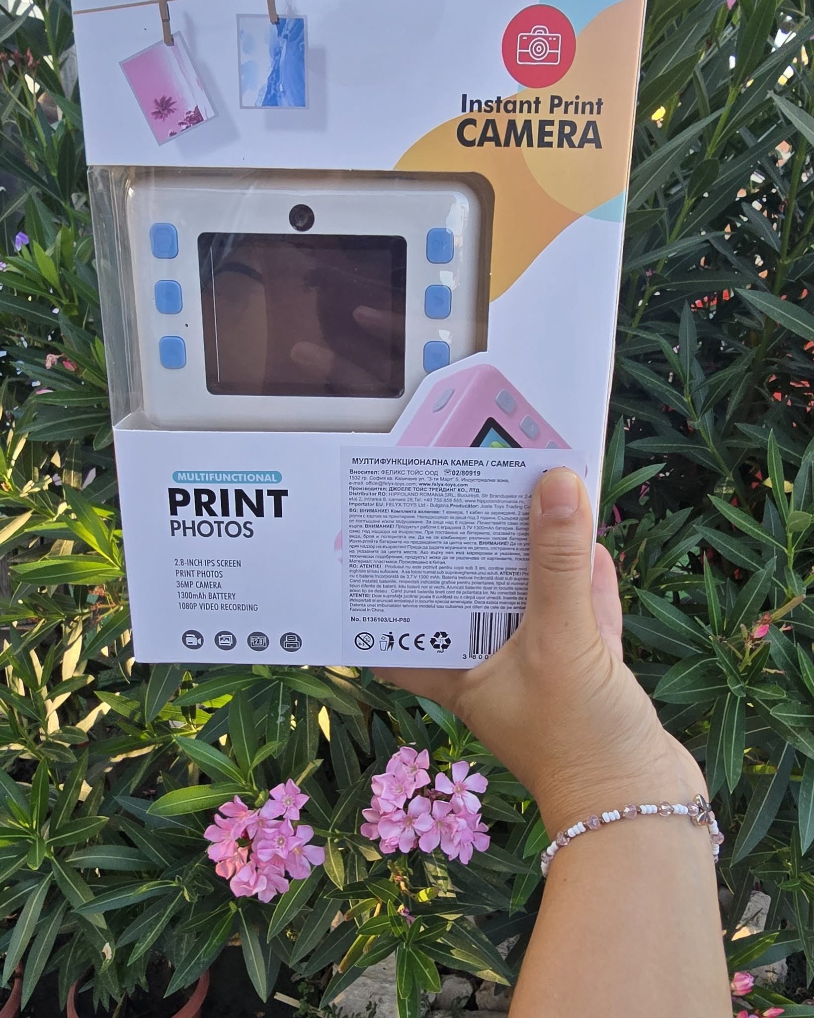 Детски фотоапарат с моментен печат – Instant Print Camera - Image 4