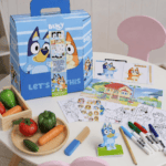 Рисувателен комплект в чанта Bluey Cerda с Блуи и Бинго