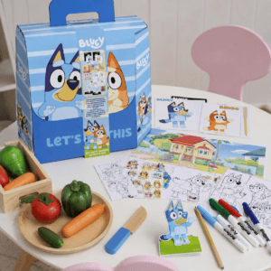 Рисувателен комплект в чанта Bluey Cerda с Блуи и Бинго