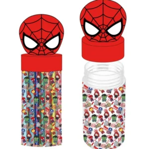 Флумастери Spiderman 18 цвята в буркан Cerda