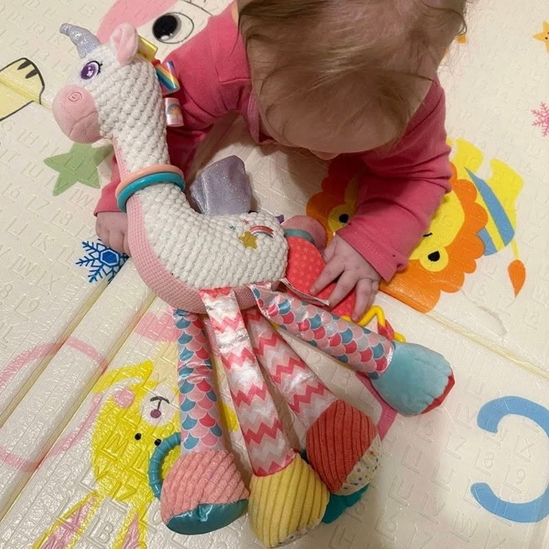 Бебешка играчка за количка Еднорог с дрънкалки - Image 2