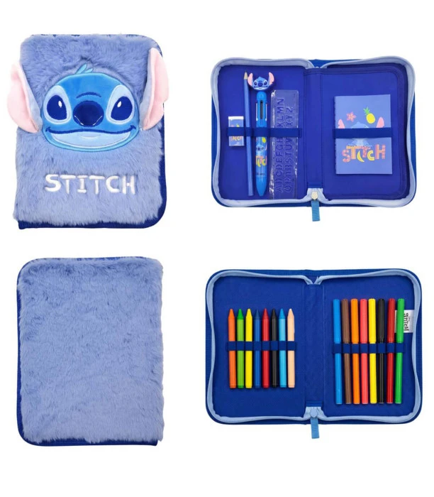 Плюшен несесер Stitch с 2 отделения – Cerda - Image 2