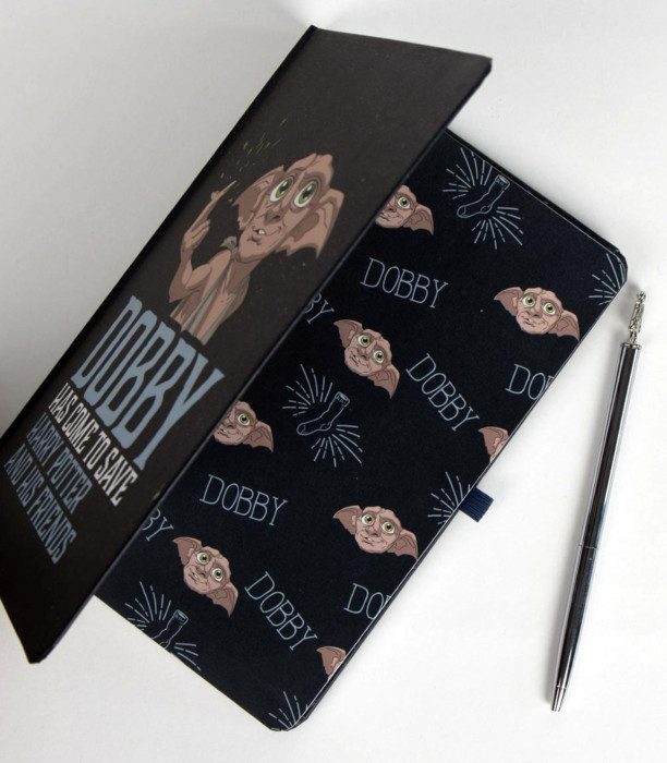 Тефтер Harry Potter Dobby с химикал и чорапи Cerda - Image 6