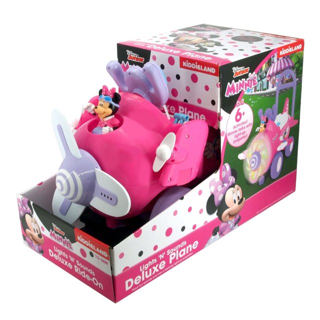 KIDDIELAND Ride-On Minnie Mouse детски самолет - Image 3