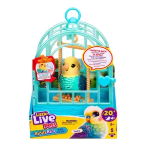 Интерактивно пиле в клетка Little Live Pets – Indie и Rosie