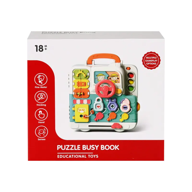 Монтесори занимателно табло BusyBook с активности 18м+ - Image 2
