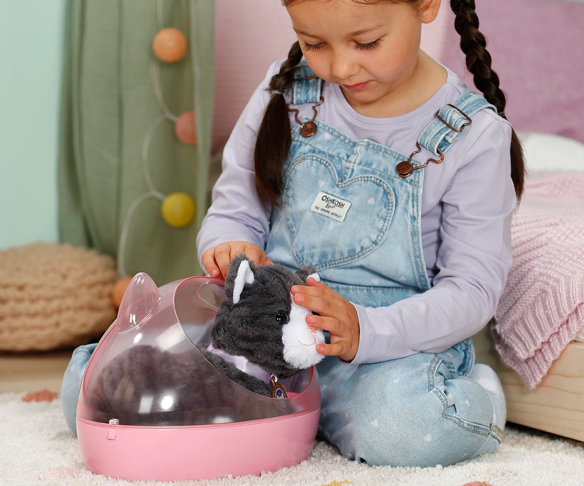 BABY born интерактивно коте Cookie мяука и мърка с легълце - Image 4