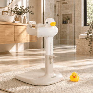 Стойка за къпане на бебе Quack с пате – регулируема