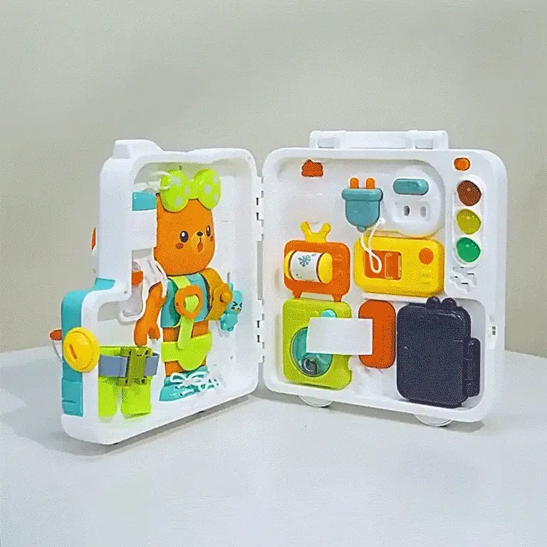Монтесори занимателно табло BusyBook с активности 18м+ - Image 3