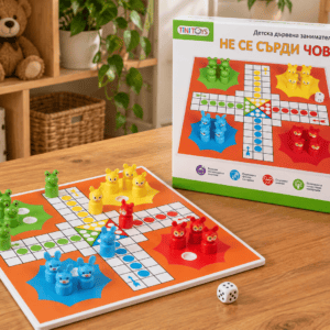 Дървено Не се сърди човече с животни Tini Toys