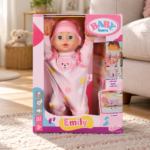 BABY born Емили 43 см – интерактивна кукла пълзи и се учи да ходи