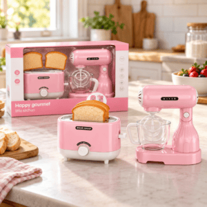 Детски миксер и тостер на батерии Happy Gourmet – 2 в 1