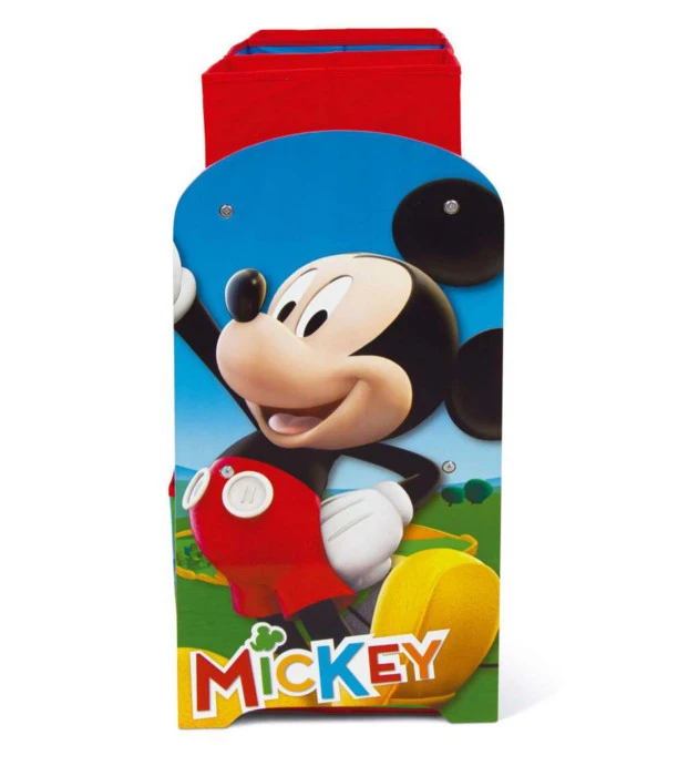 Детски органайзер за играчки с 6 кутии Мики Маус Arditex - Image 2